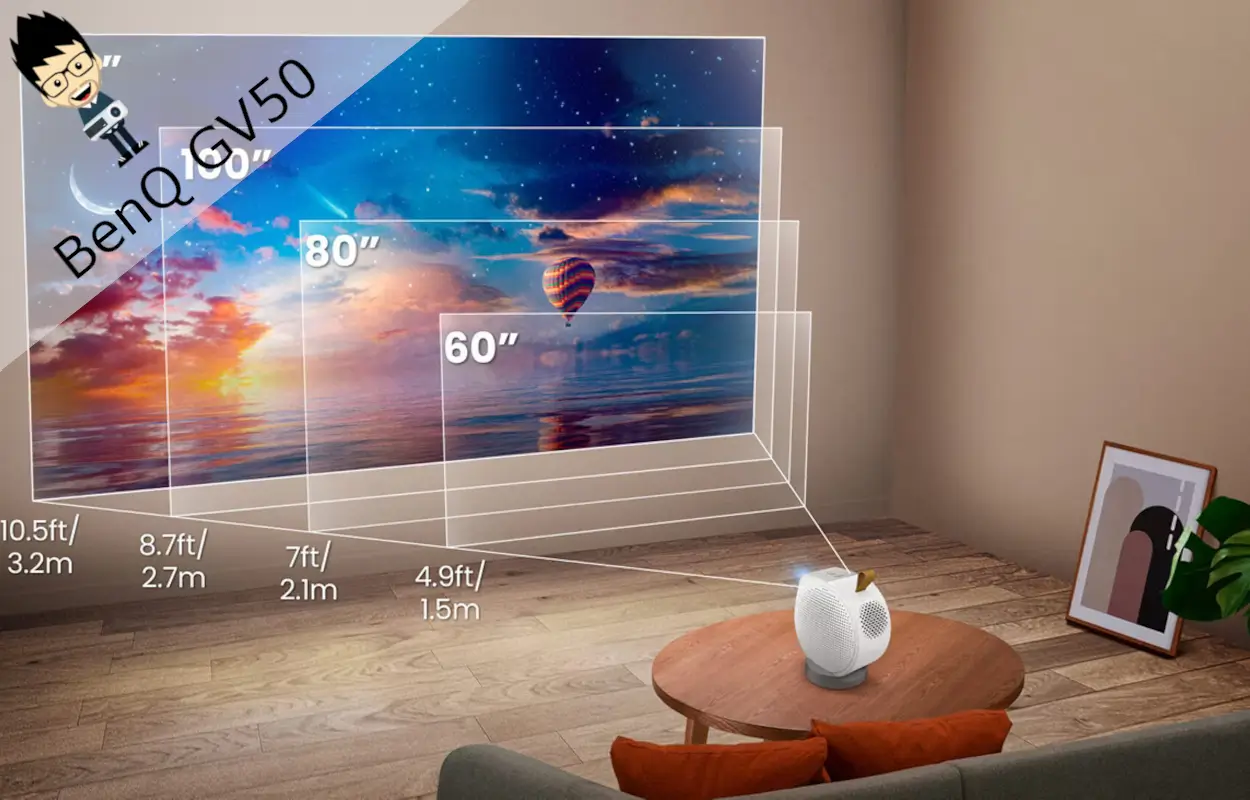 BenQ GV50 Test - mobil, kompakt, nutzerfreundlich!