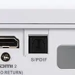 Beamer Anschluss optisch S/PDIF