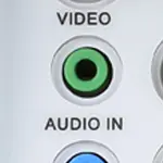 Beamer Anschluss Audio In