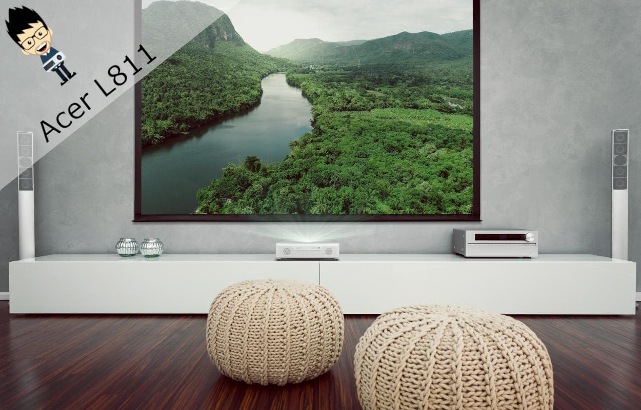 Acer ApexVision L811 Test – 4K LaserTV Projektor